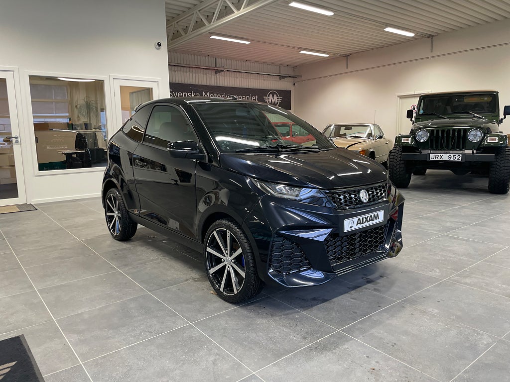 Aixam Coupé GTI ABS-bromsar / Apple carplay / Stora skärmen