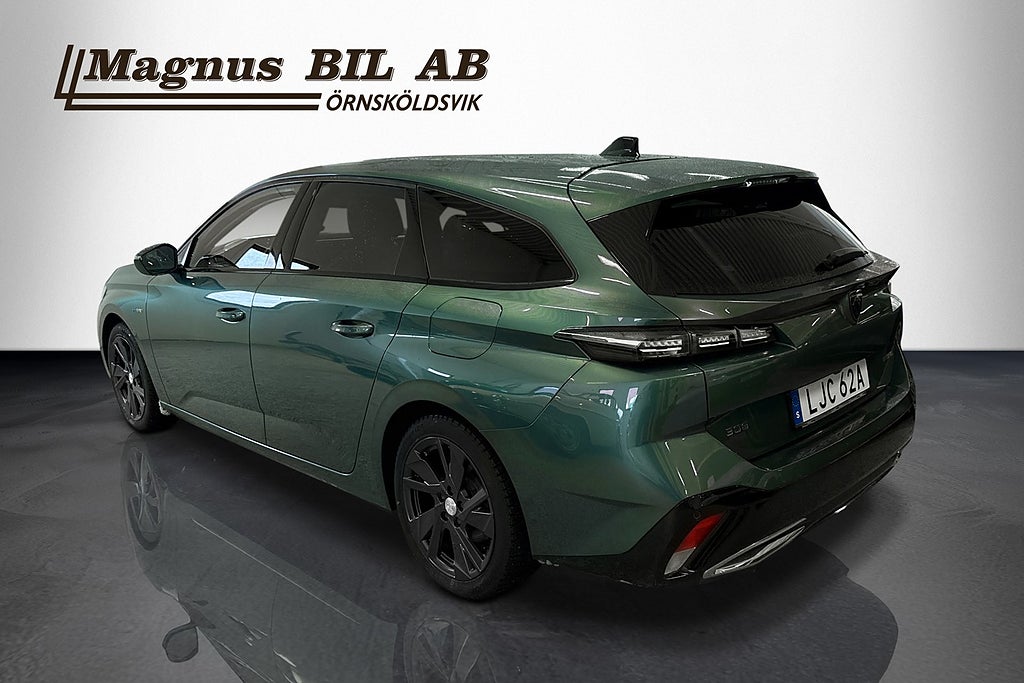 Peugeot 308 SW Plug-In Hybrid 180 EAT Allure P-värm Kamera Moms  miniatyr 3