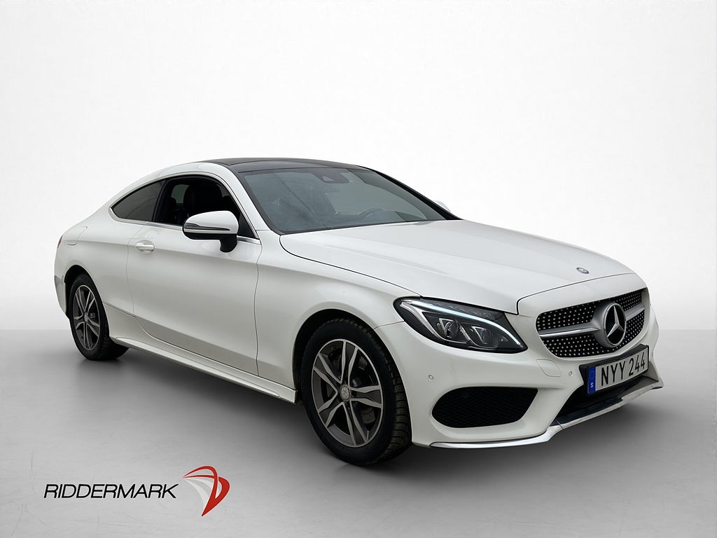 Mercedes-Benz C 220 d Coupé AMG Burmester Pano Kamera Navi