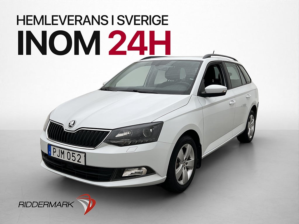 Skoda Fabia 1.2 TSI 90hk Style 1-Ägare Endast 3258 Mil