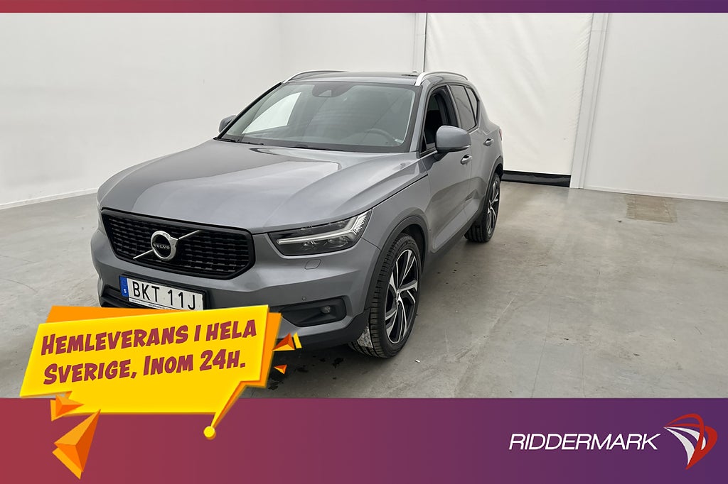 Volvo XC40 D3 150hk Momentum Värmare Skinn CarPlay Rattvärme