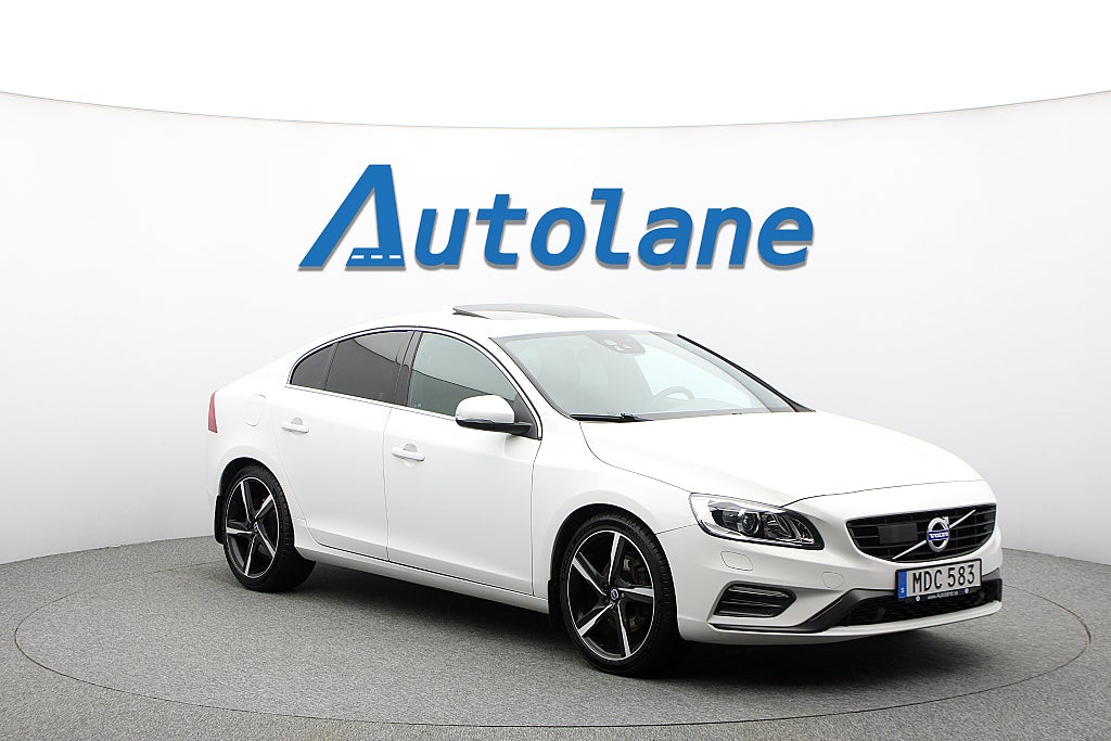 Volvo S60 Polestar Optimering D5 R-Design Taklucka, BLIS, 233hk