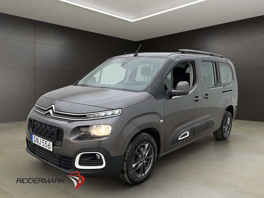 Citroën Berlingo 1.5 BlueHDi Kamera M&K-Värm CarPlay 7-sits