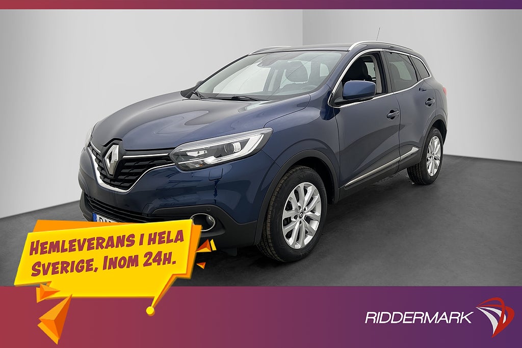 Renault Kadjar 1.5 dCi 110hk LIMITED Drag P-Sensorer H-Skinn