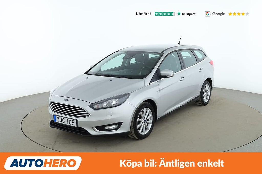 Ford Focus Kombi 1.5 TDCi Titanium / Dragkrok, Sony