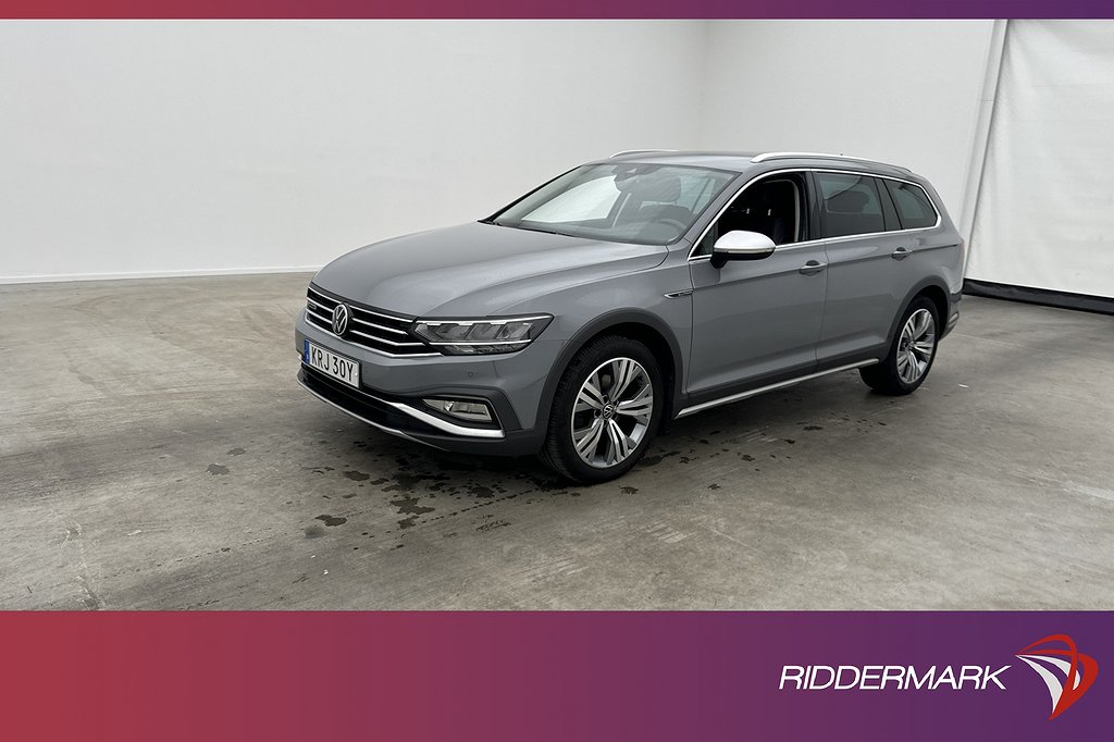 Volkswagen Passat Alltrack 4M 200hk Cockpit Kamera Drag MOMS