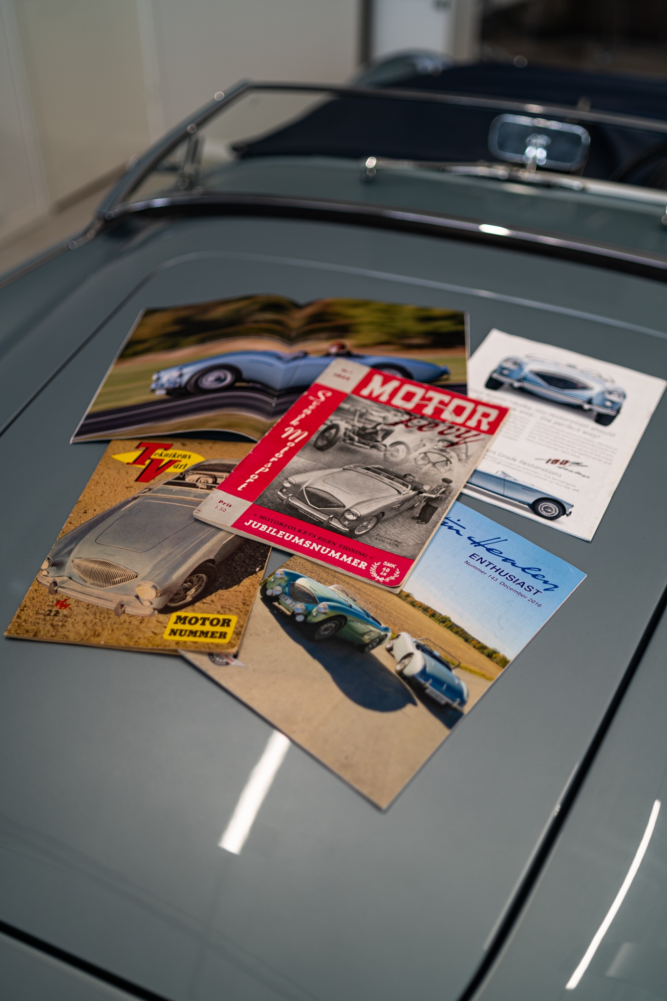 Austin-Healey 100 Svensksåld 1953, bild 5/37