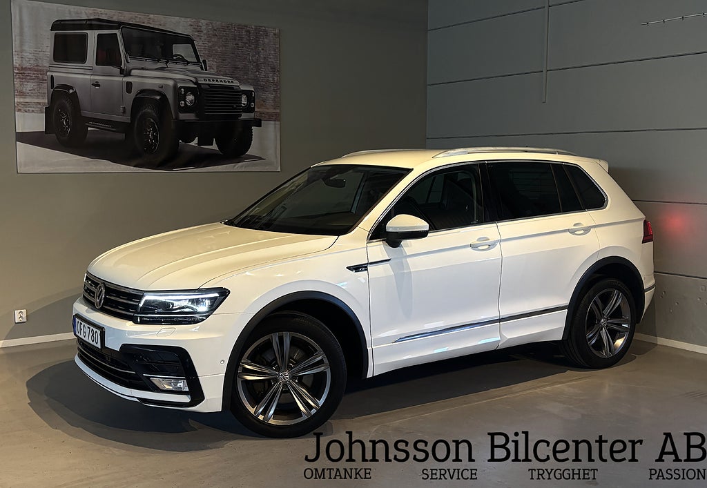 Volkswagen Tiguan 2.0 TDI 4Motion GT Cockpit NyKamrem Carplay B-kamera 