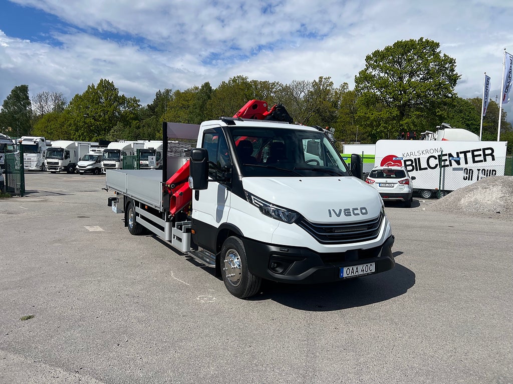 Iveco Daily 72C18 A8 Kranbil Palfinger Kran Fullutrustad