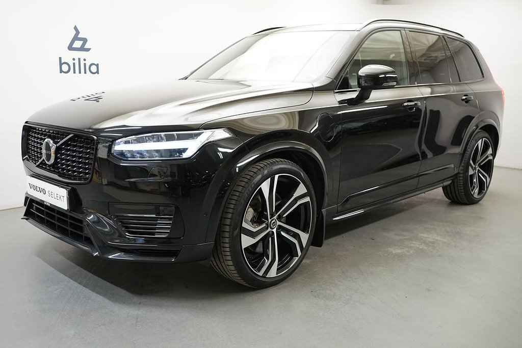 Volvo XC90 Recharge T8 Ultimate Dark Edition.Taklucka, Dragkrok, Navigation