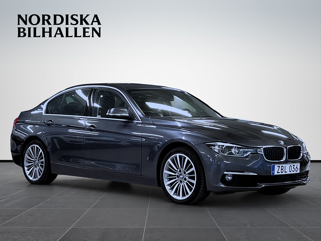 BMW 330e Sedan Steptronic Luxury Line Helskinn Adaptiv fart GPS 
