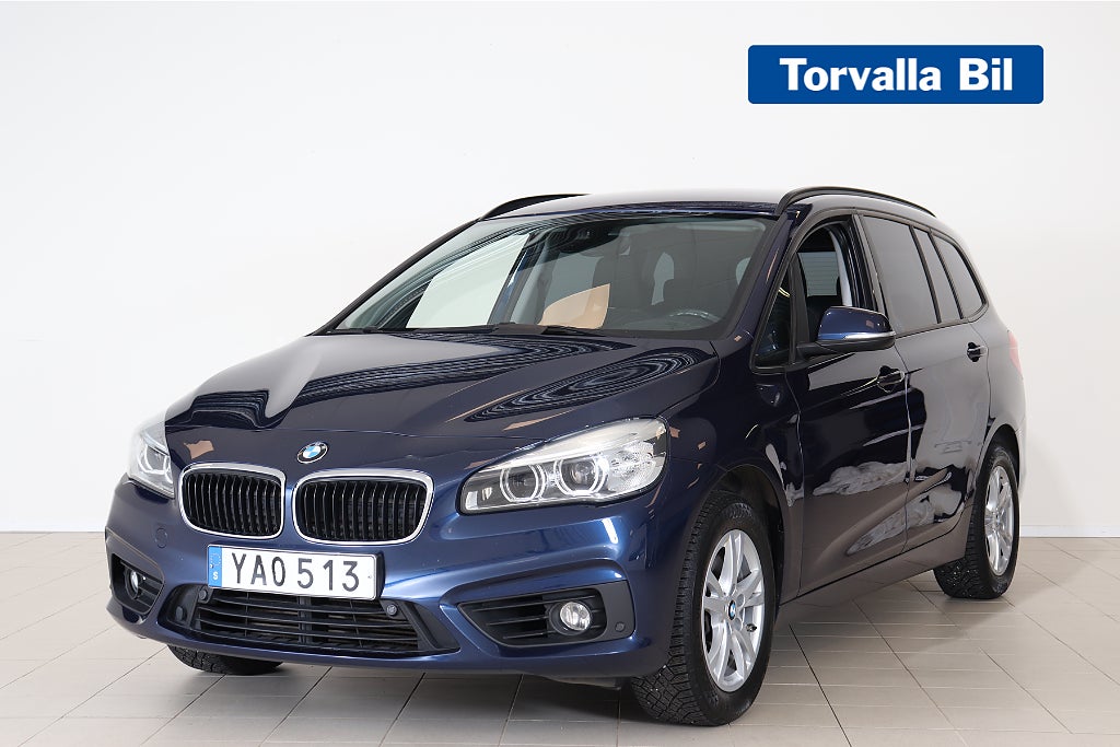 BMW 218 i Gran Tourer Advantage 7-Sits B-Kamera V-Hjul