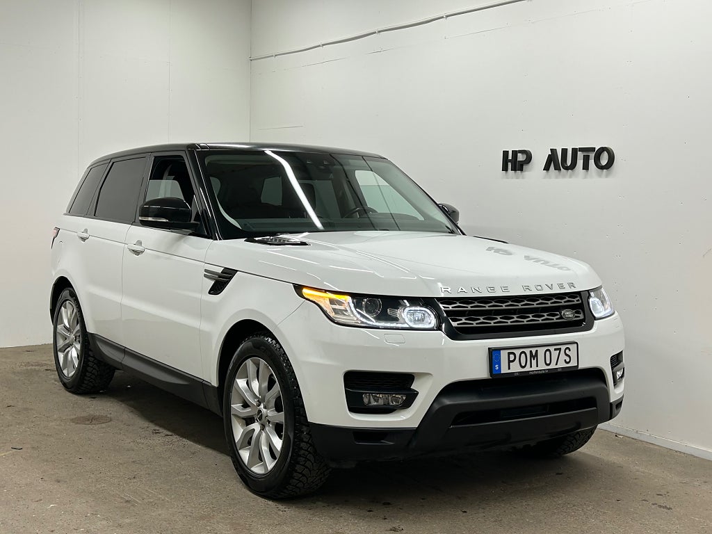 Land Rover Range Rover Sport 3.0TDV6 4WD Dragkrok Skinn GPS Kamera Luftf.