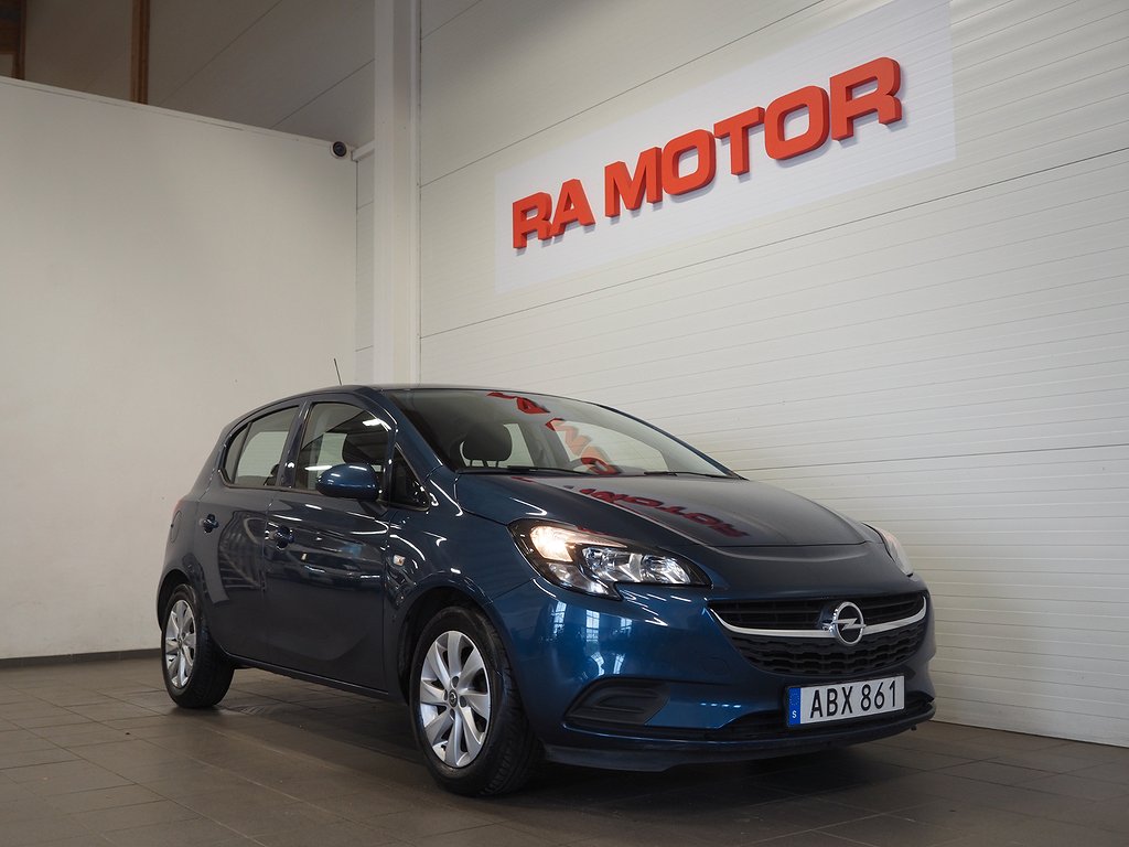 Opel Corsa 5-dörrar 1.4 90hk Enjoy P-Sensorer 2017