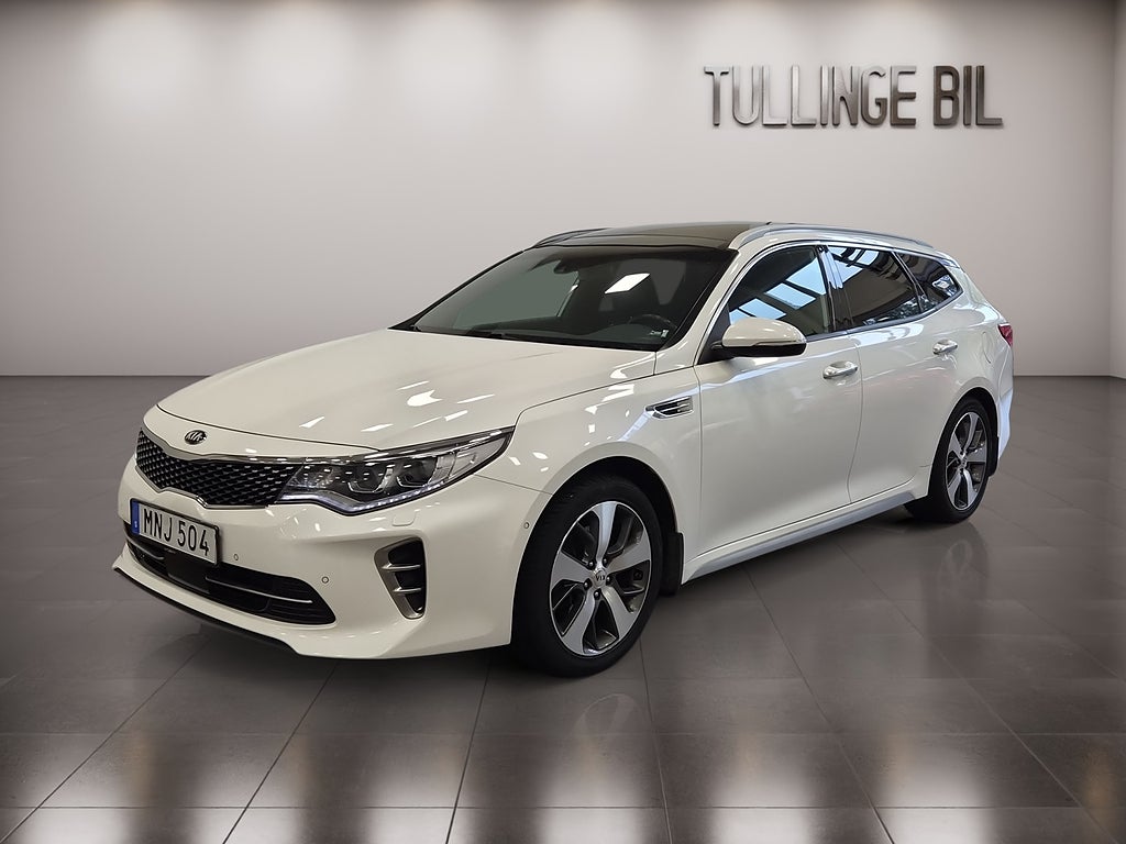 Kia Optima SW 1.7 DCT GT-Line Pano H/K Elstol Läder Keyless Drag