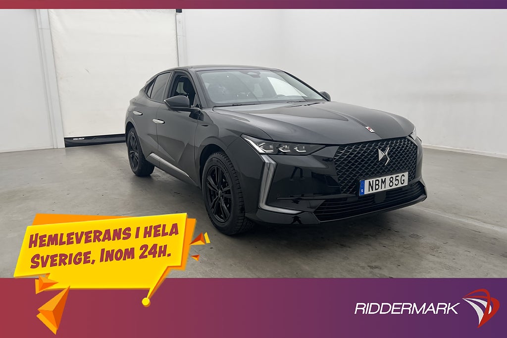 DS 4 Performance 181hk HUD 360° Kamera CarPlay Rattvärme