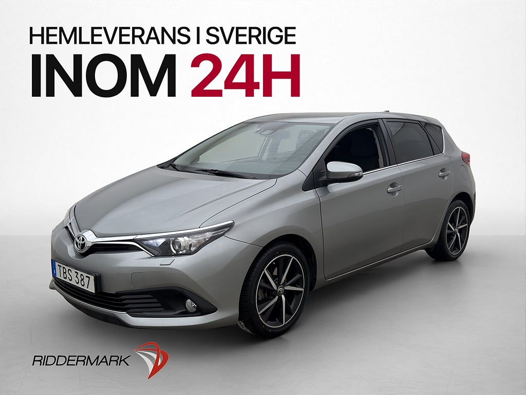 Toyota Auris 1.2 Turbo Backkamera Farthållare Bluetooth