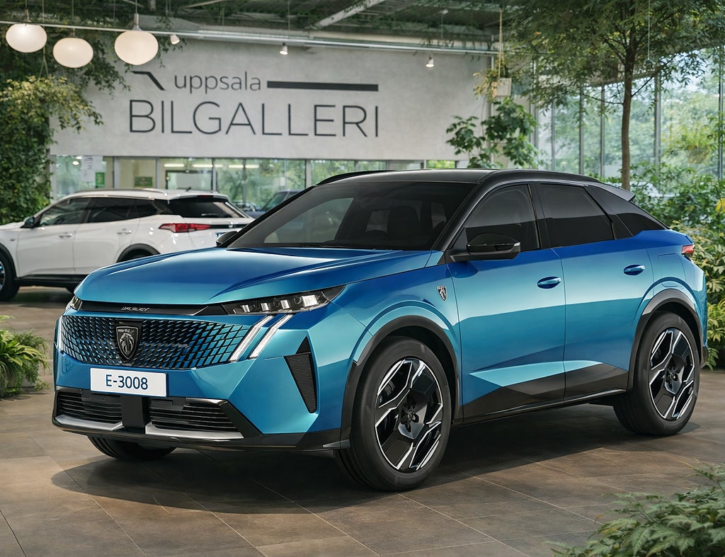 Peugeot E-3008  GT, 525km PRIVATLEASING, motoriserad baklucka.