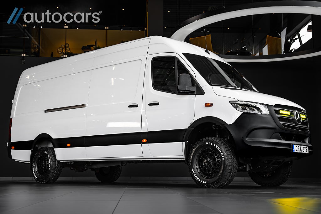 Mercedes-Benz Sprinter 319 4x4 Offroad|Leasbar|Inredd| SE UTR!
