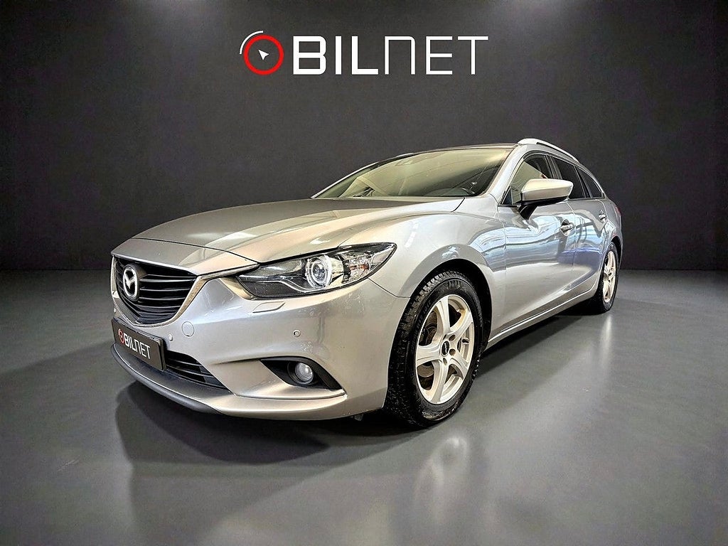 Mazda 6 Wagon 2.2 EU6 VISION 2 ägare Nyservad