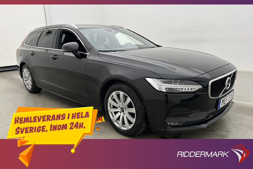Volvo V90 D4 190hk Advanced Skinn 360° Värm Blis VoC