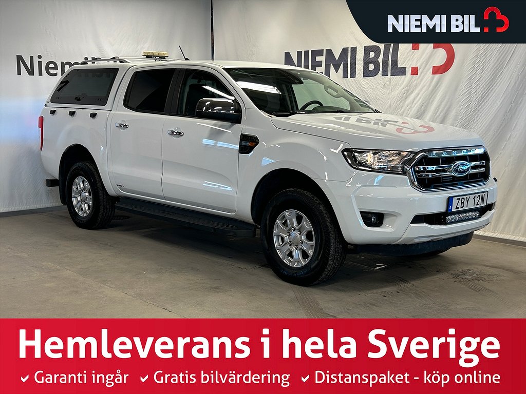Ford ranger Dubbelhytt 2.0 EcoBlue 4x4 MOMS/S&V-däck/M-värm