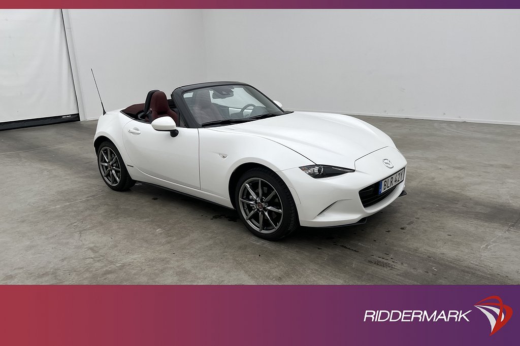 Mazda MX-5 2.0 SKYACTIV-G 184hk BOSE Navi Skinn