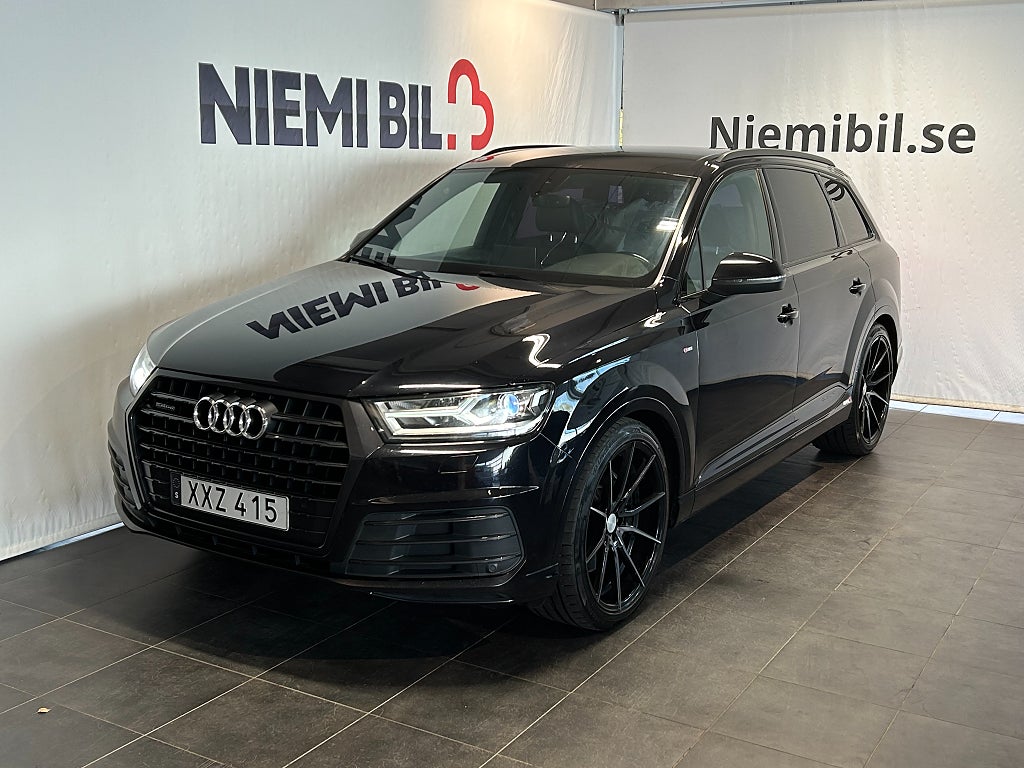 Audi Q7 3.0 TDI V6 Quattro BOSE/Dragkrok/7-sits/Dvärm/MoK