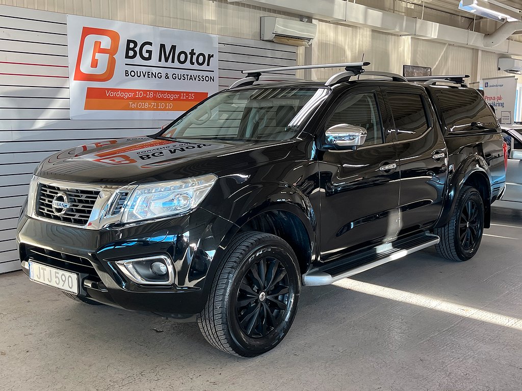 Nissan Navara 2.3 dCi 190HK 4WD Aut TEKNA Värmare/Navi/Moms