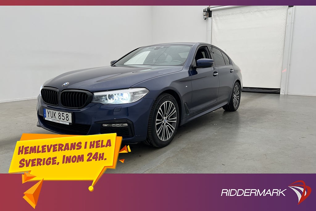 BMW 520 d xDrive M Sport Drag Kamera HiFi Navi Rattvärme
