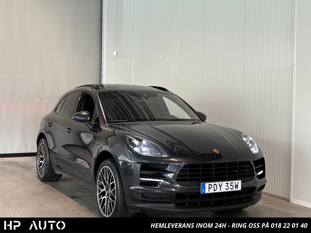 Porsche Macan S PDK 354hk V6 Pano / Luftfjädring/ 14-vägs/ BOSE