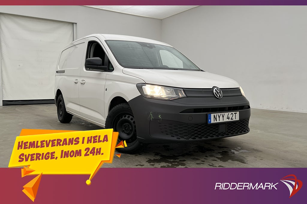 Volkswagen Caddy Maxi Värm B-Kamera Drag V-Inr CARPLAY Moms