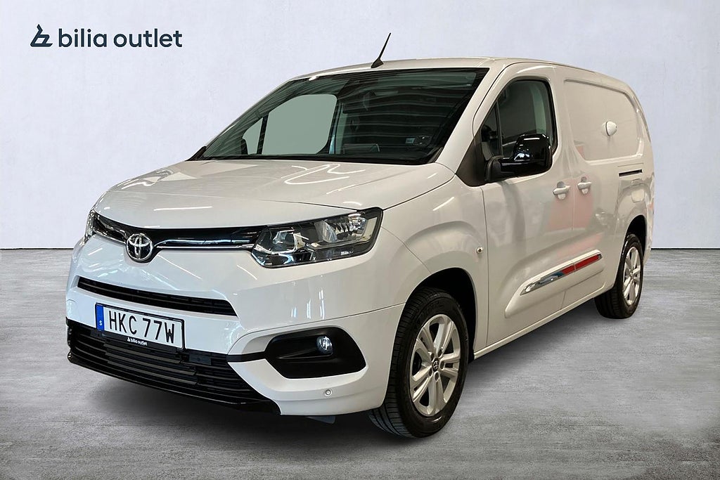 Toyota ProAce City LONG 1.5D AdBlue MOMS Carplay Navi 2x Skjutdörr