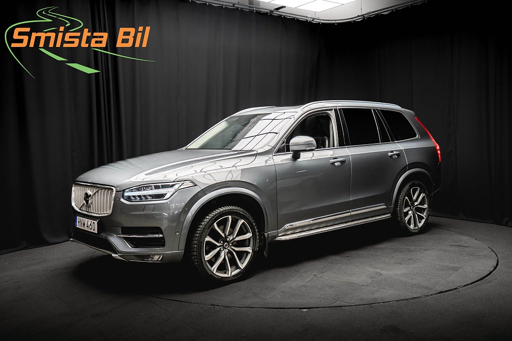 Volvo XC90 D5 AWD Inscription PANO LÄDER DRAG 7-Sits D-VÄRM KAMERA 235hk