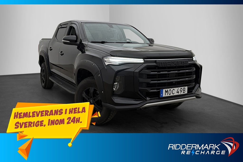 Maxus T90 EV 88.5 kWh 180hk B-Kamera Skinn CARPLAY Moms