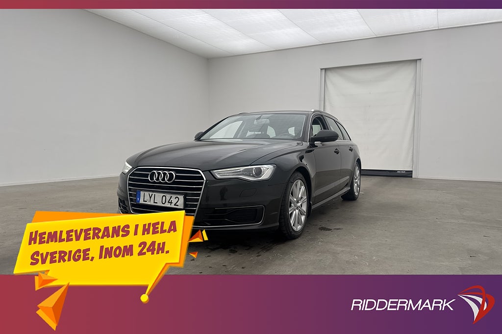 Audi A6 Avant 2.0 TDI 190hk P-Sensorer Farthållare Dragkrok