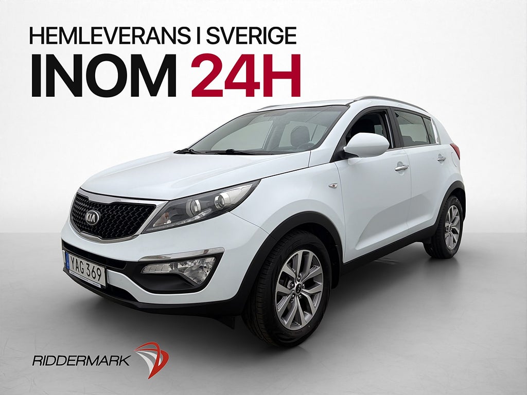 Kia Sportage 1.7 CRDi 115hk Action Bluetooth Farthållare