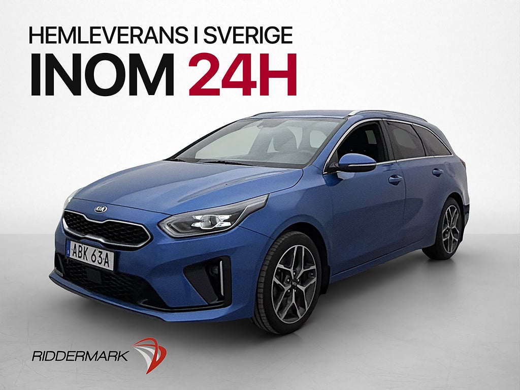 Kia Ceed SW 136hk GT-Line Kamera Rattvärme CarPlay Dragkrok