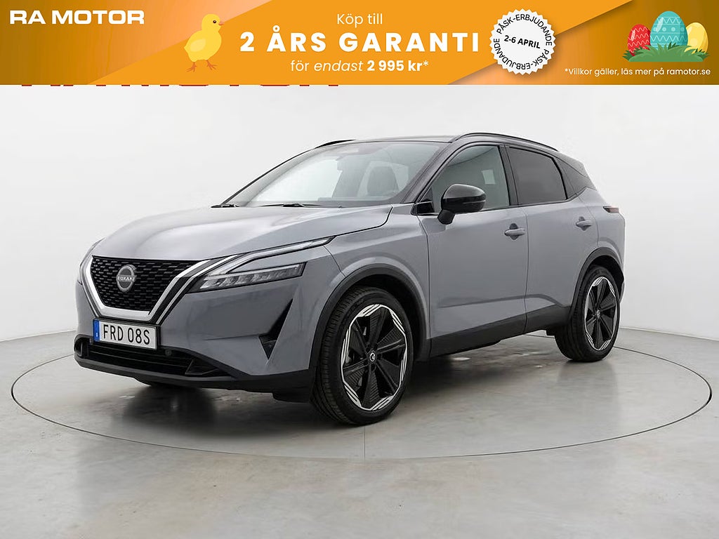 Nissan Qashqai 1.3 158hk N-Design | 20" | Läder | Navi | 360° | 2025