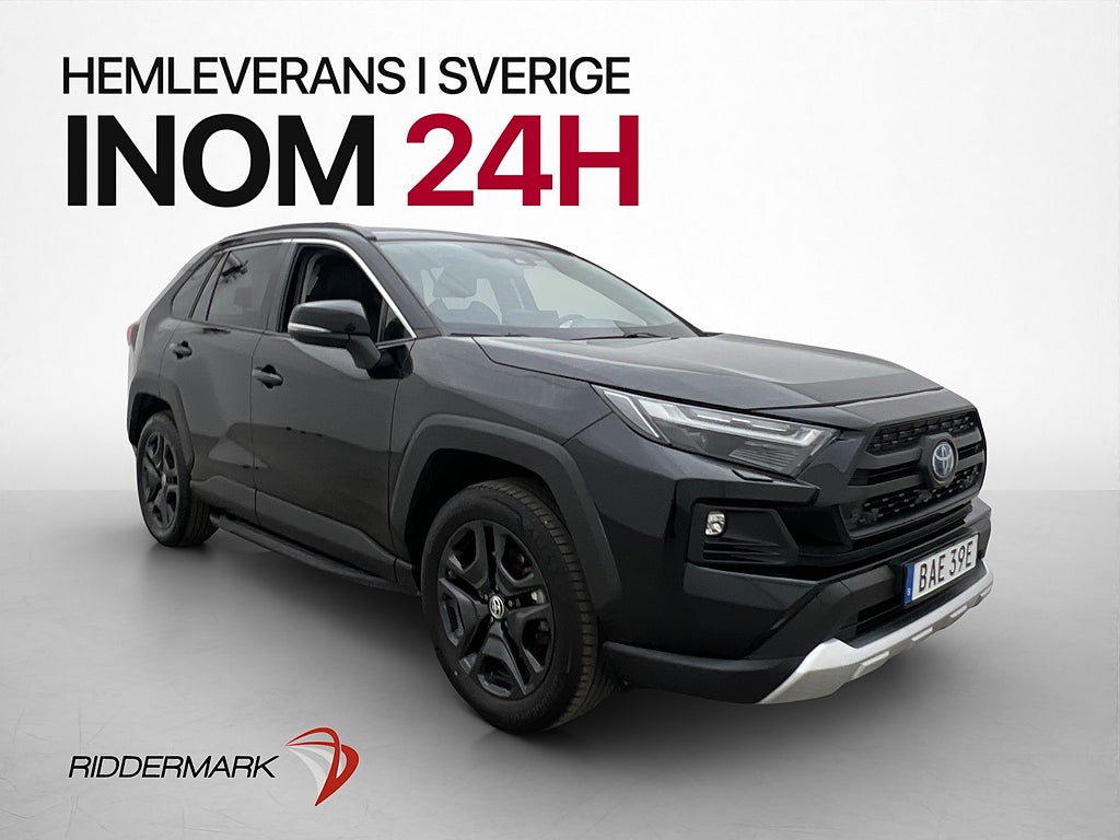 Toyota RAV4 Hybrid 222hk AWD Adventure Kamera JBL Dragkrok