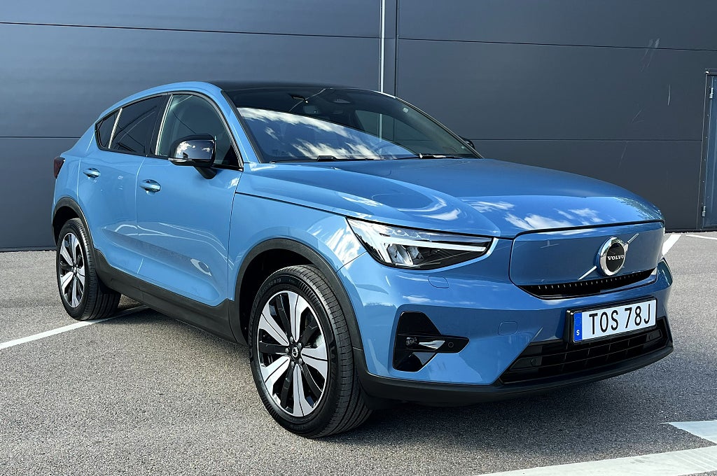 Volvo C40 Recharge Twin Plus Kamera Drag v-hjul