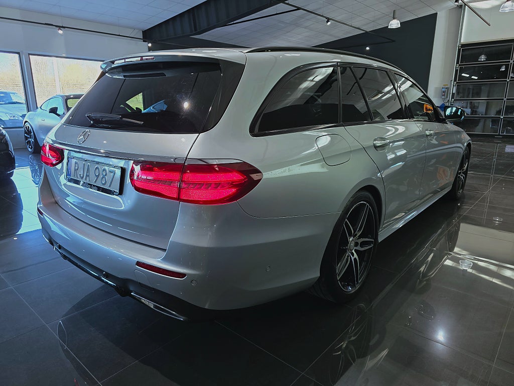 Mercedes-Benz E 220 d AMG Night Värmare Drag Kombi - bild 8