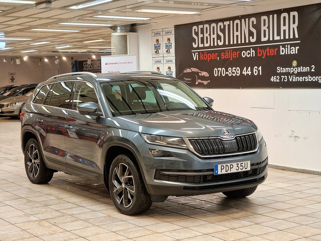 Skoda Kodiaq 2.0 TDI 4x4 Businessline Automat Drag Välvårdad