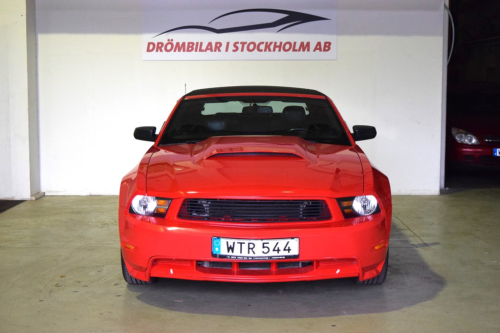 Ford Mustang V6 Convertible EL CAB,AUTOMAT,Nybesiktigad 