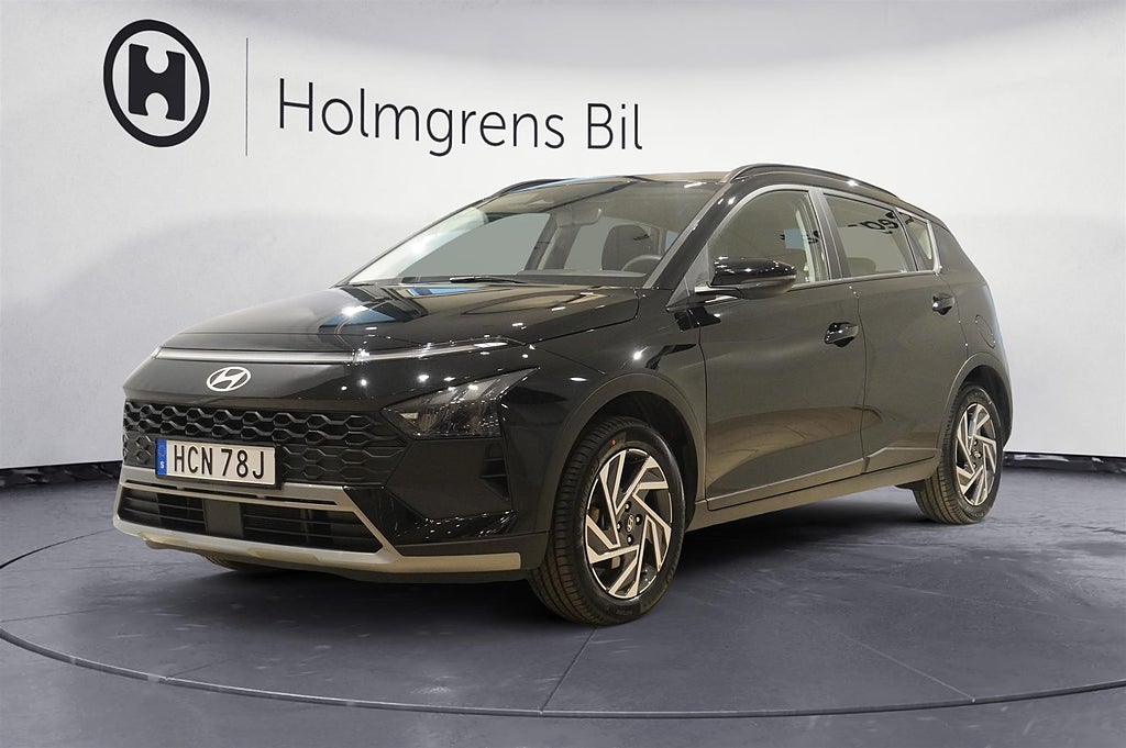 Hyundai Bayon 1.0 T-GDi 7DCT 100hk MHEV Kamera Rattvärme | Ränta 3,95%