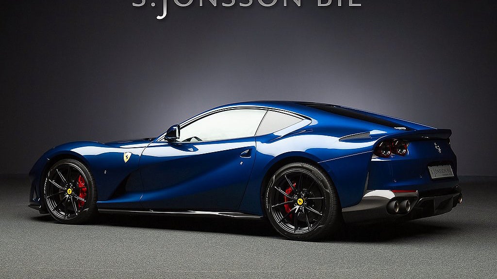 Ferrari 812 Superfast har en 6,5-liters V12-motor. 