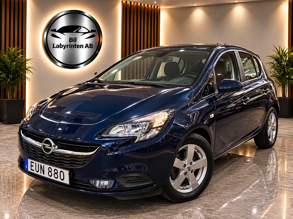Opel Corsa Ny beskt / Full service / SoV / 5dörrar 1.4 Enjoy Euro6