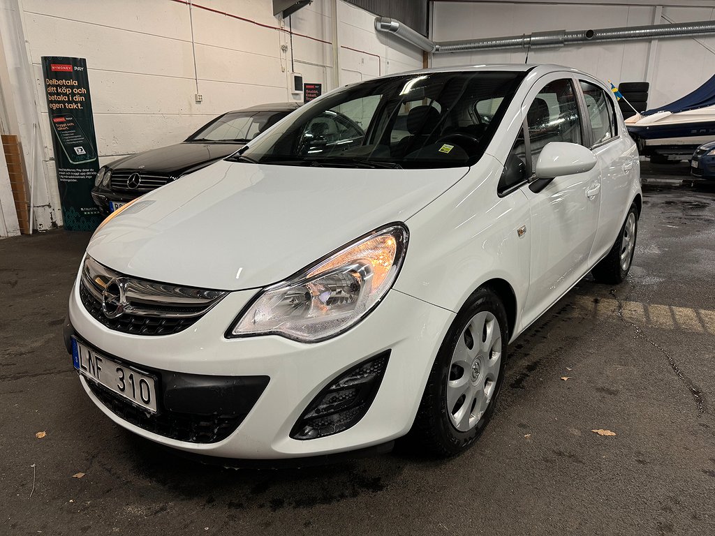 Opel Corsa 5-dörrar 1.4 Enjoy Euro 5