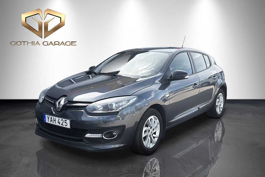 Renault Mégane 1.2 TCe LIMITED|Ny-Serv&Besikt|116hk|