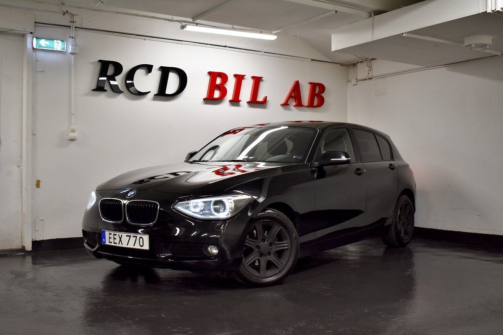 BMW 116 i STEPTRONIC PDC DRAGKROK KEYLESS EURO 6 AUTOMAT